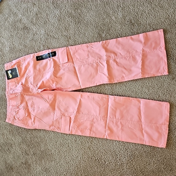 Art Class Girls' Straight Leg Cargo Pants - Pink- Size Medium 8 - Picture 1 of 3